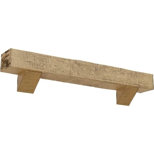 Kit w/ Breckinridge Corbels, NaturaL Pine, 8